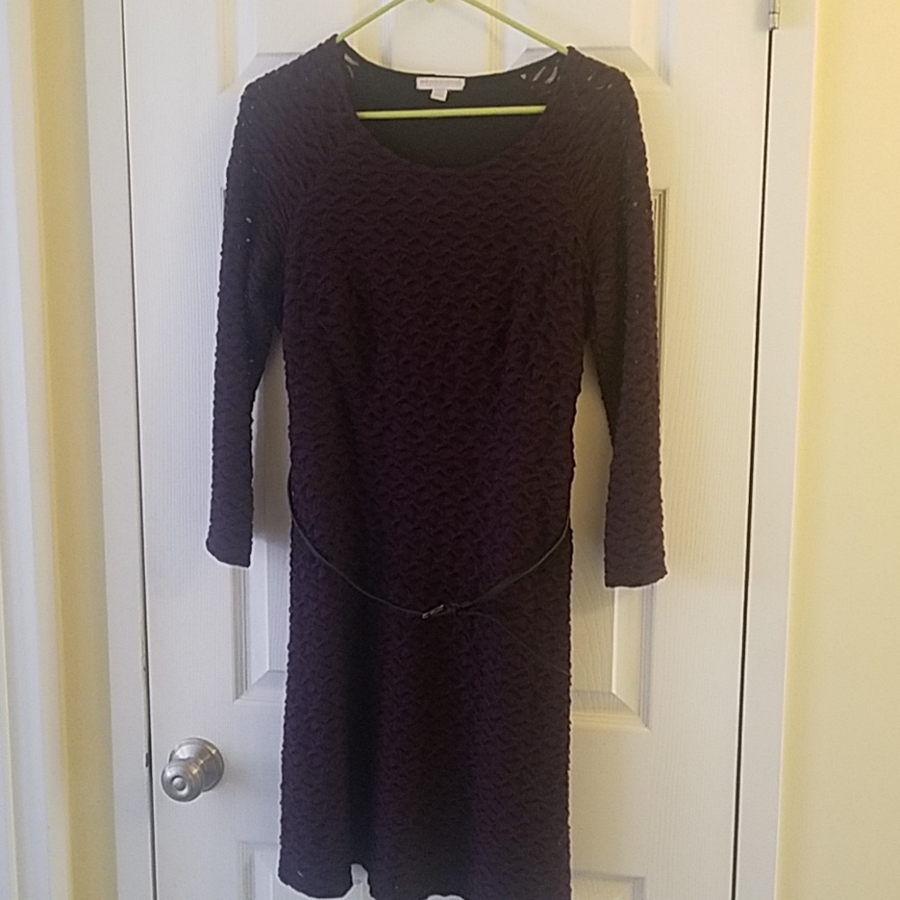 New York & Co. Stretch purple dress